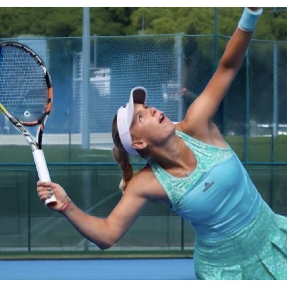 Adidas Stella McCartney Tennis Dress Size L Barricade Climalite Australia Pleat